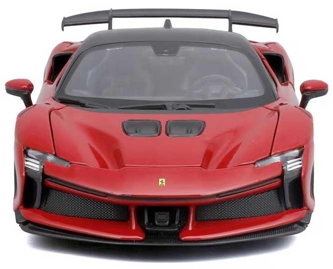 Miniatura Ferrari SF90 XX Stradale Vermelha Burago 1/24 Cor